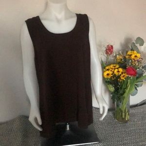 5/$25 DEAL! CHICO’S BROWN BLOUSE